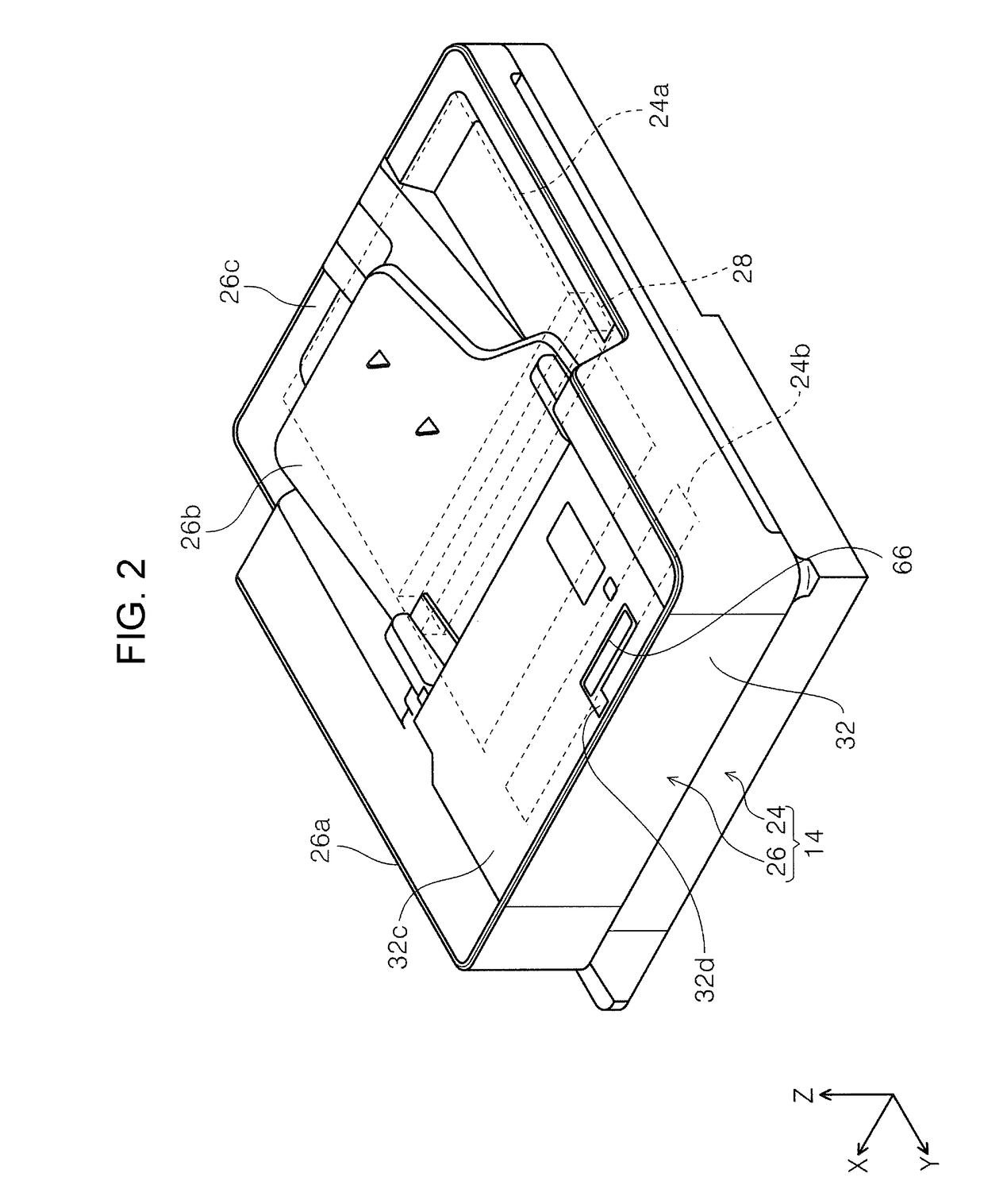 Medium transporting device, image reading apparatus, and opening/closing device