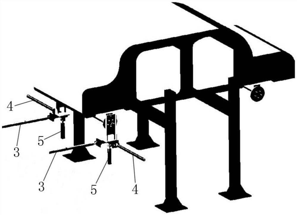 Method for dynamically adjusting multi-body model of suspension
