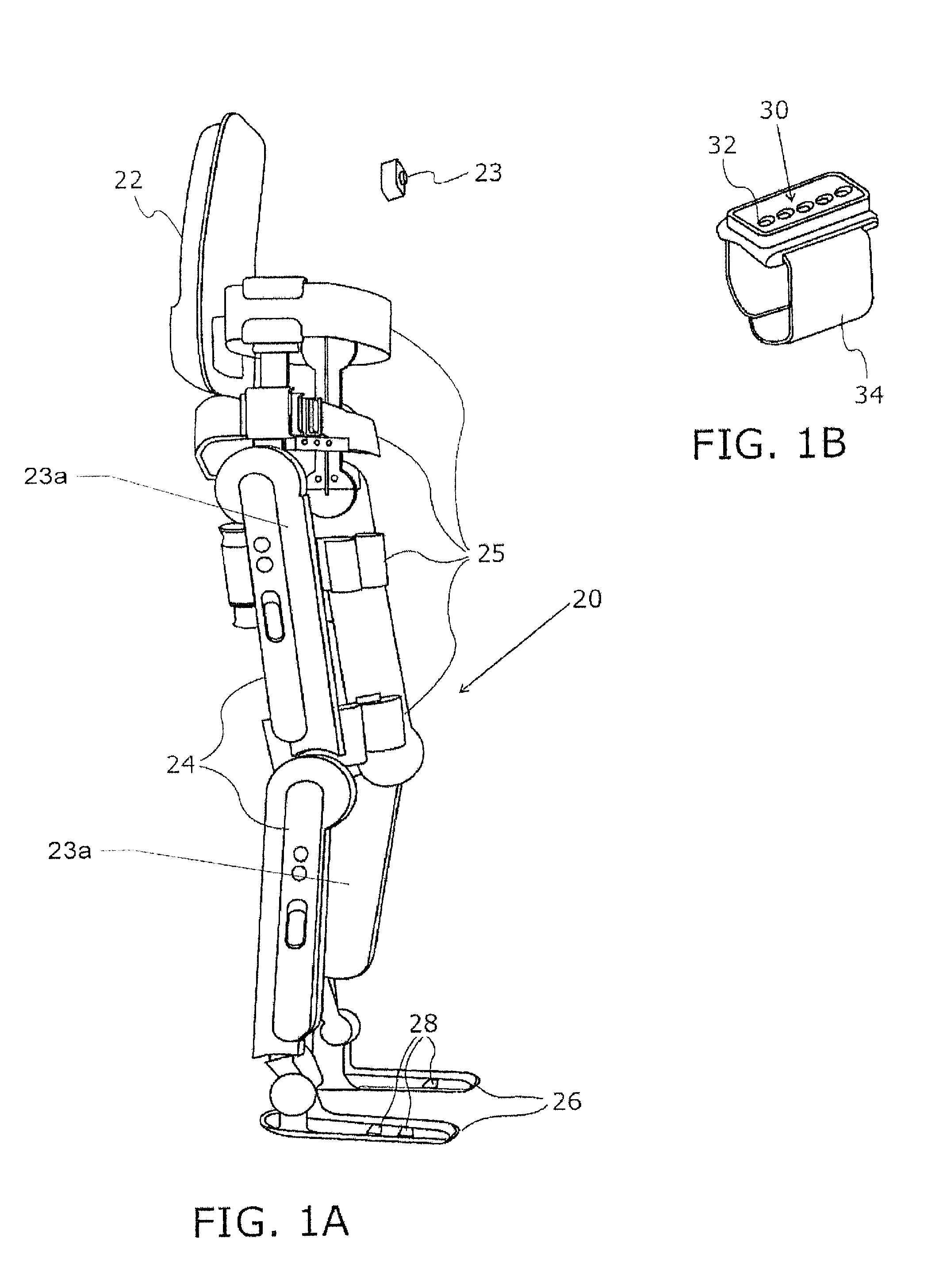 Locomotion assisting device and method