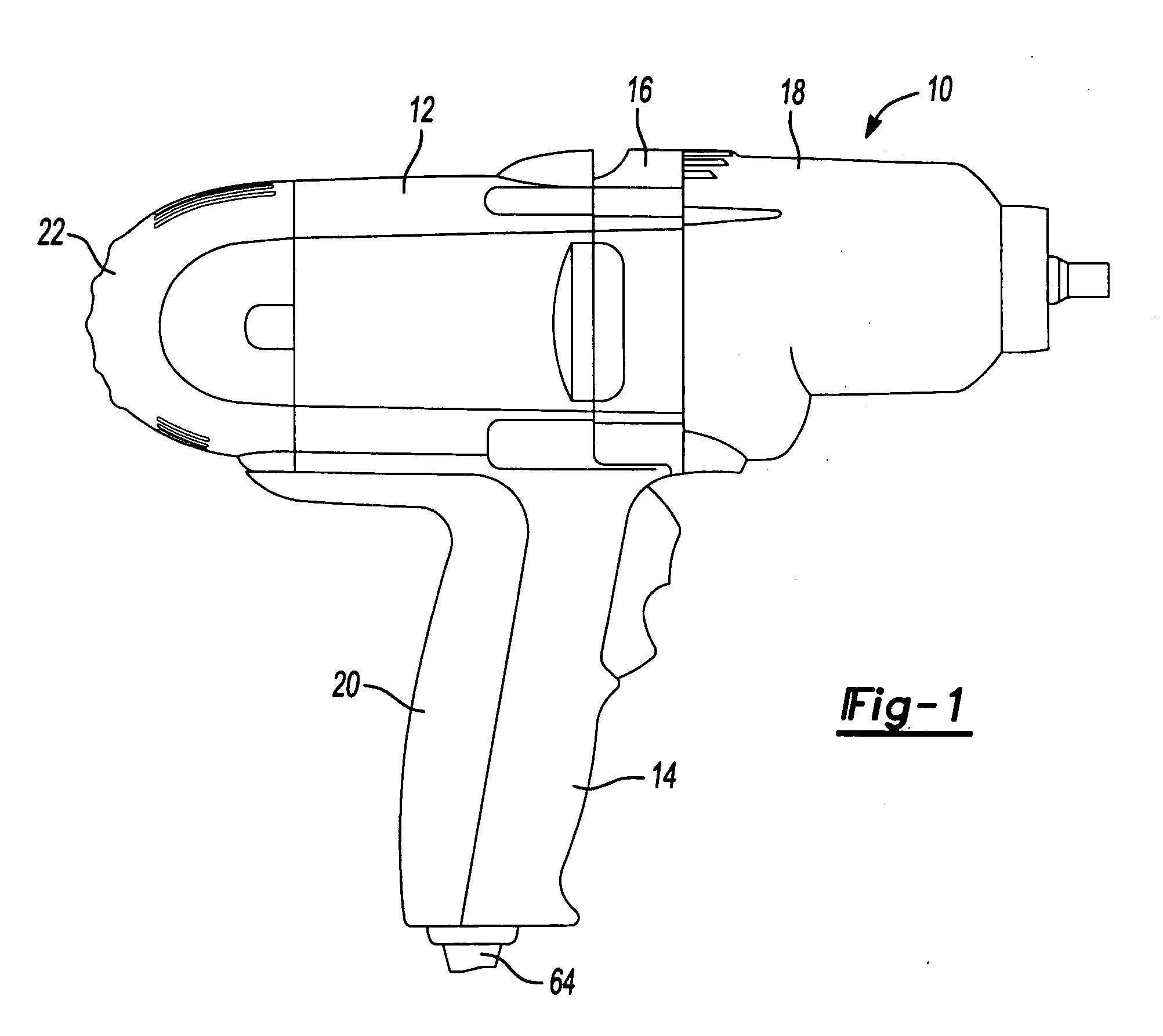 Motor housing and assembly process for power tool