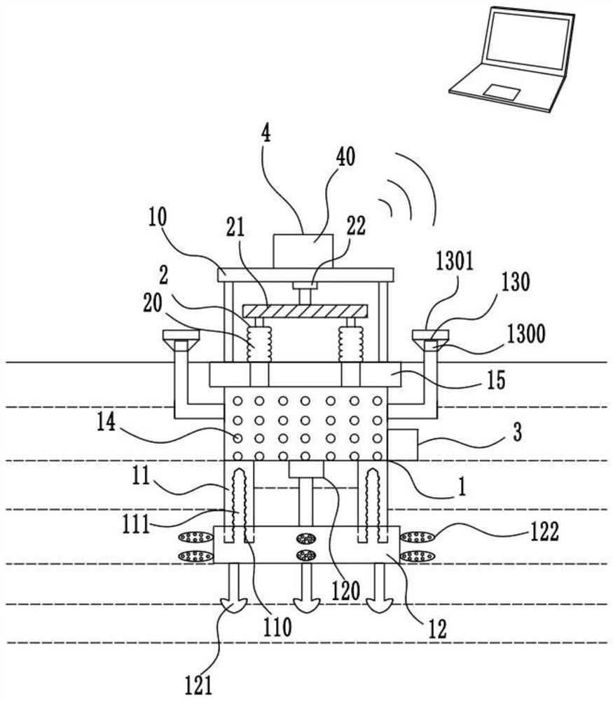 An oxygenation type in-situ water quality improvement device and method for river water environment restoration