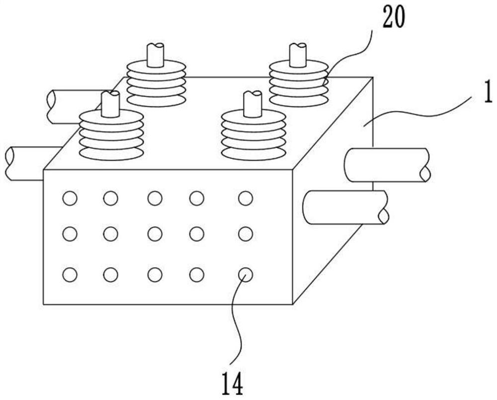 An oxygenation type in-situ water quality improvement device and method for river water environment restoration