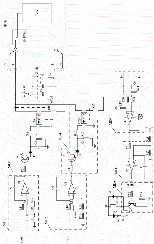 Micro-current constant voltage device
