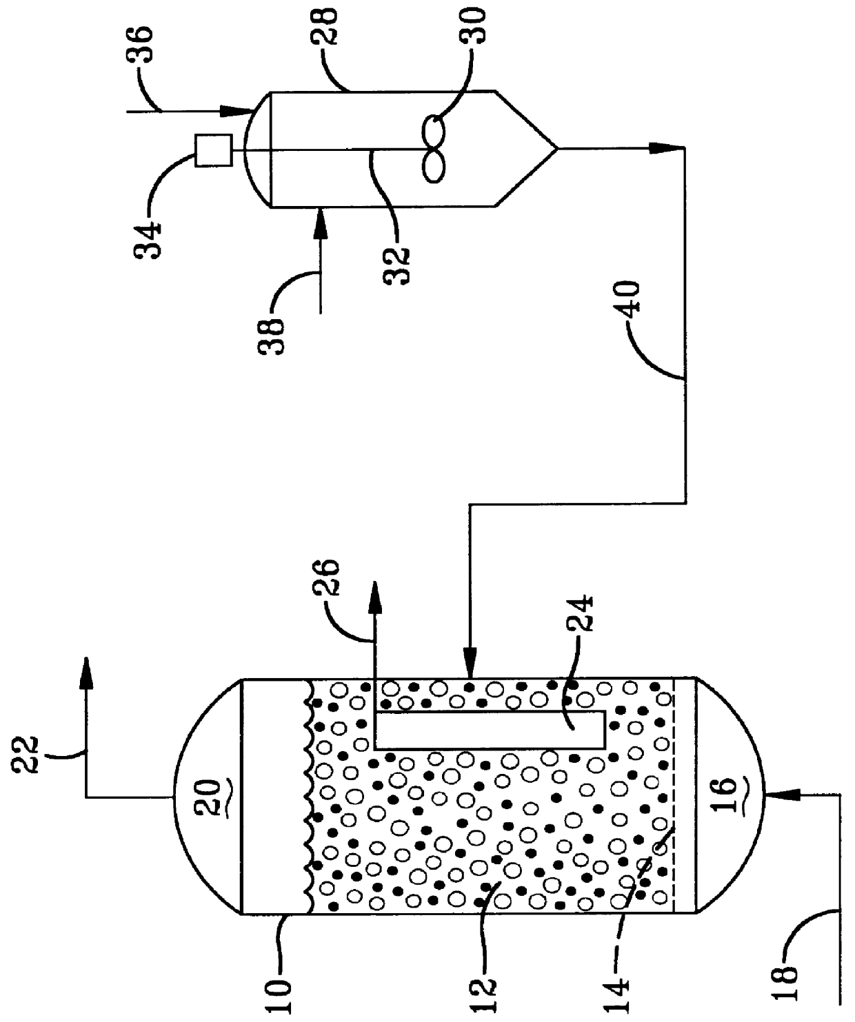 Small catalyst particle addition to slurry reactor (Law749)