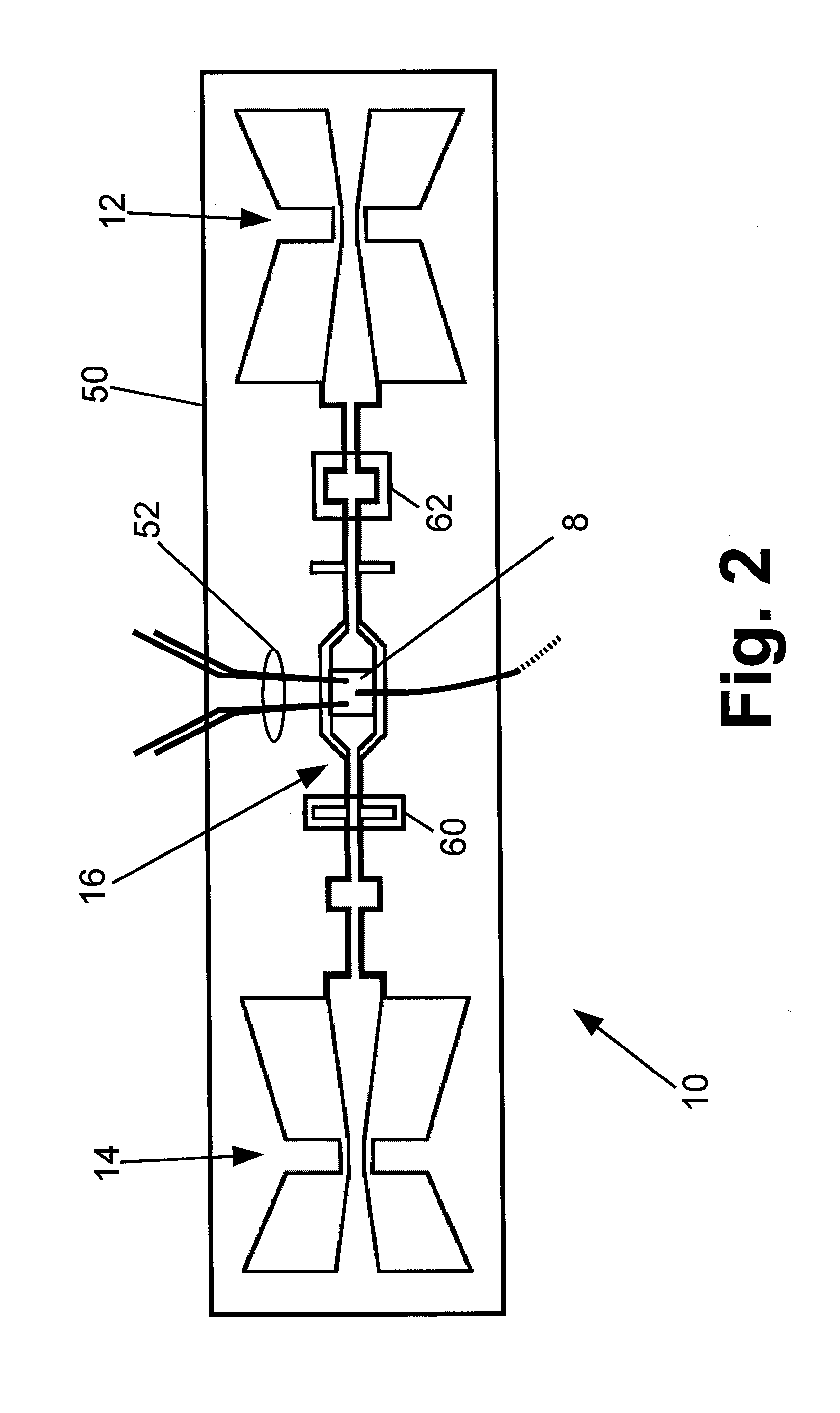 Non-contact probe measurement test bed for millimeter wave and terahertz circuits, integrated devices/components, systems for spectroscopy using sub-wavelength-size-samples