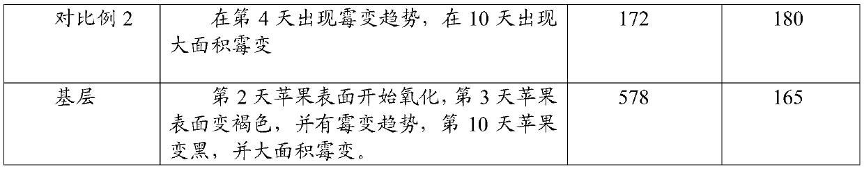 Preservative film and preparation method thereof