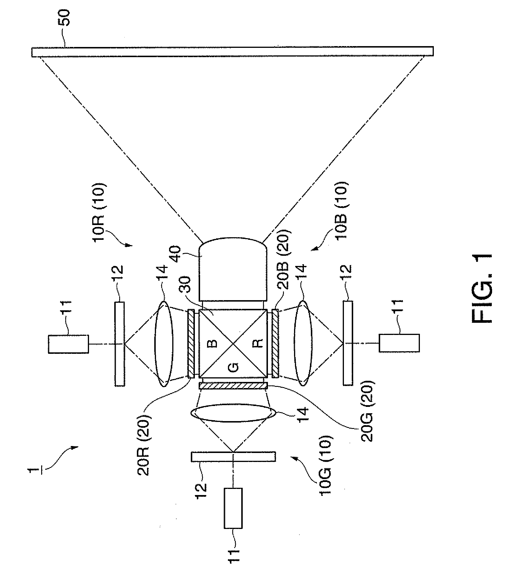 Illuminator, image display apparatus, and polarization conversion/diffusion member