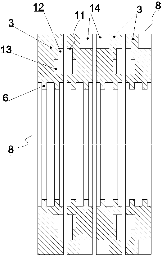 A hybrid magnetic fluid seal structure
