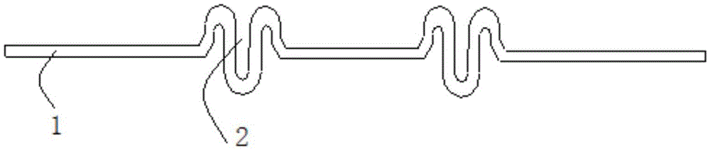 Elastic memory self-resetting earphone cable and preparation method thereof