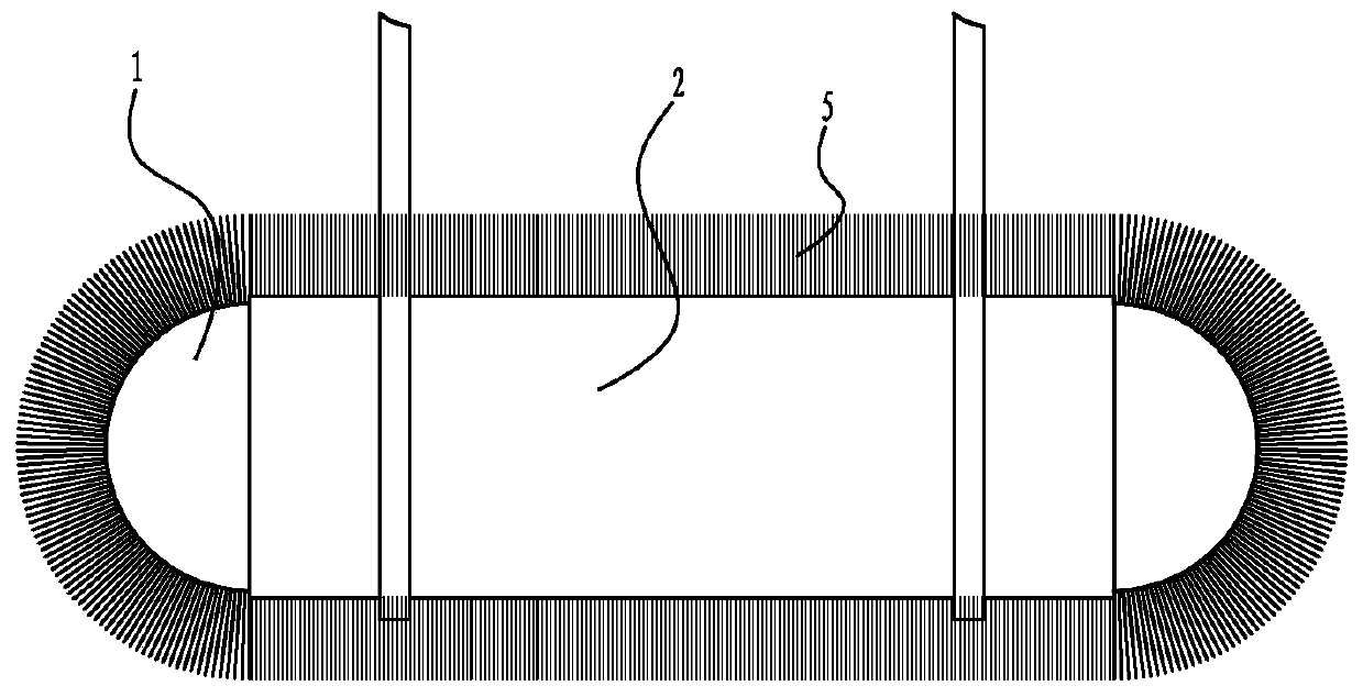 Deformable roller for cleaning hopper of light van