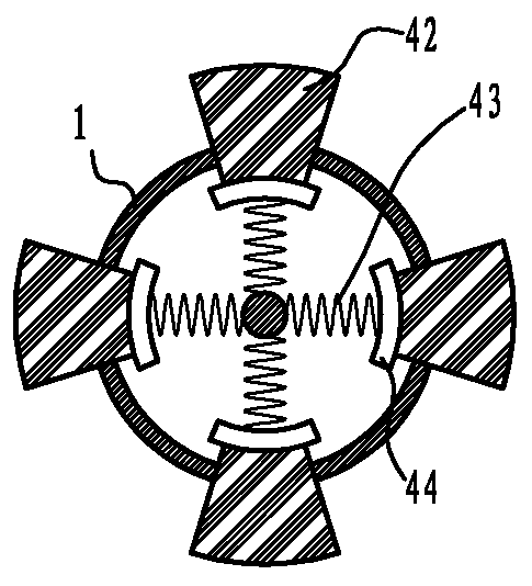 Deformable roller for cleaning hopper of light van