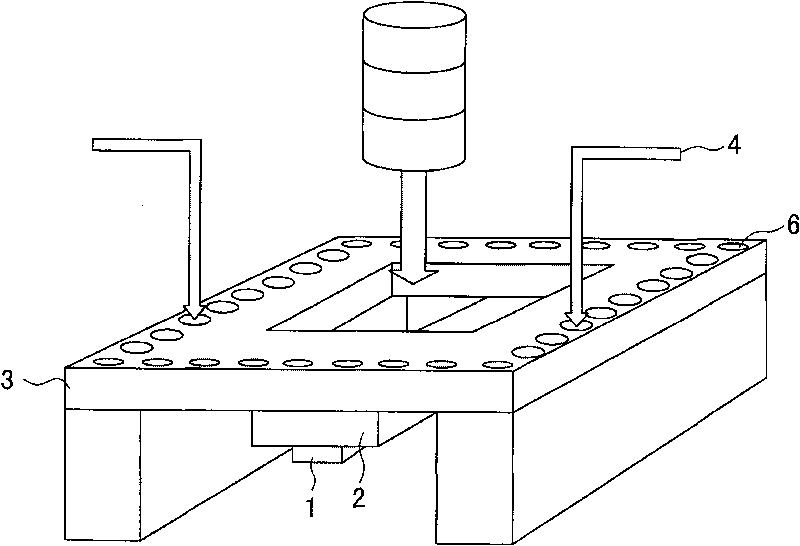 Method and subassembly for testing two-sided chip photoelectric performance