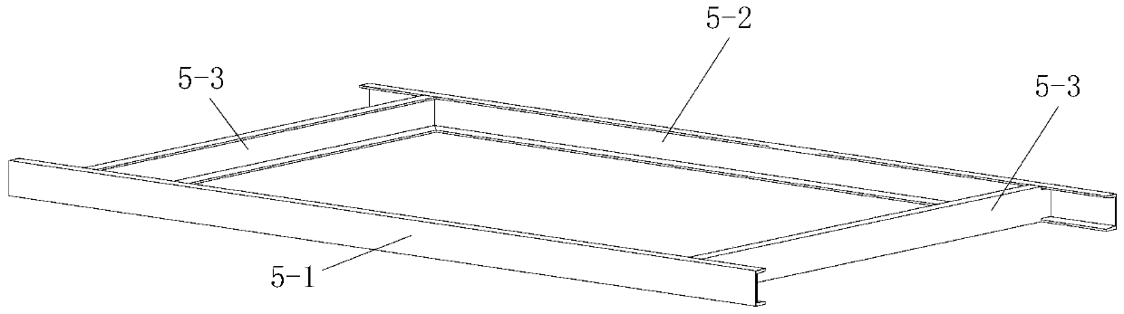 Movable cantilever hanging basket for steel box girder construction and construction method