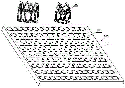 LED light-emitting body capable of being magnetically spliced and combined