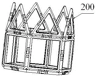 LED light-emitting body capable of being magnetically spliced and combined