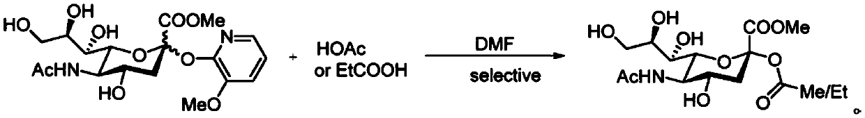 Sialic acid-carboxylic acid compound conjugate and preparation method thereof