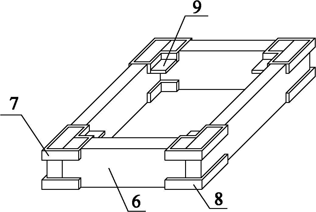 Reinforced concrete hollow floor plate