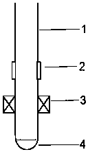 Pipe column and method for rapid production recovering after gas well killing