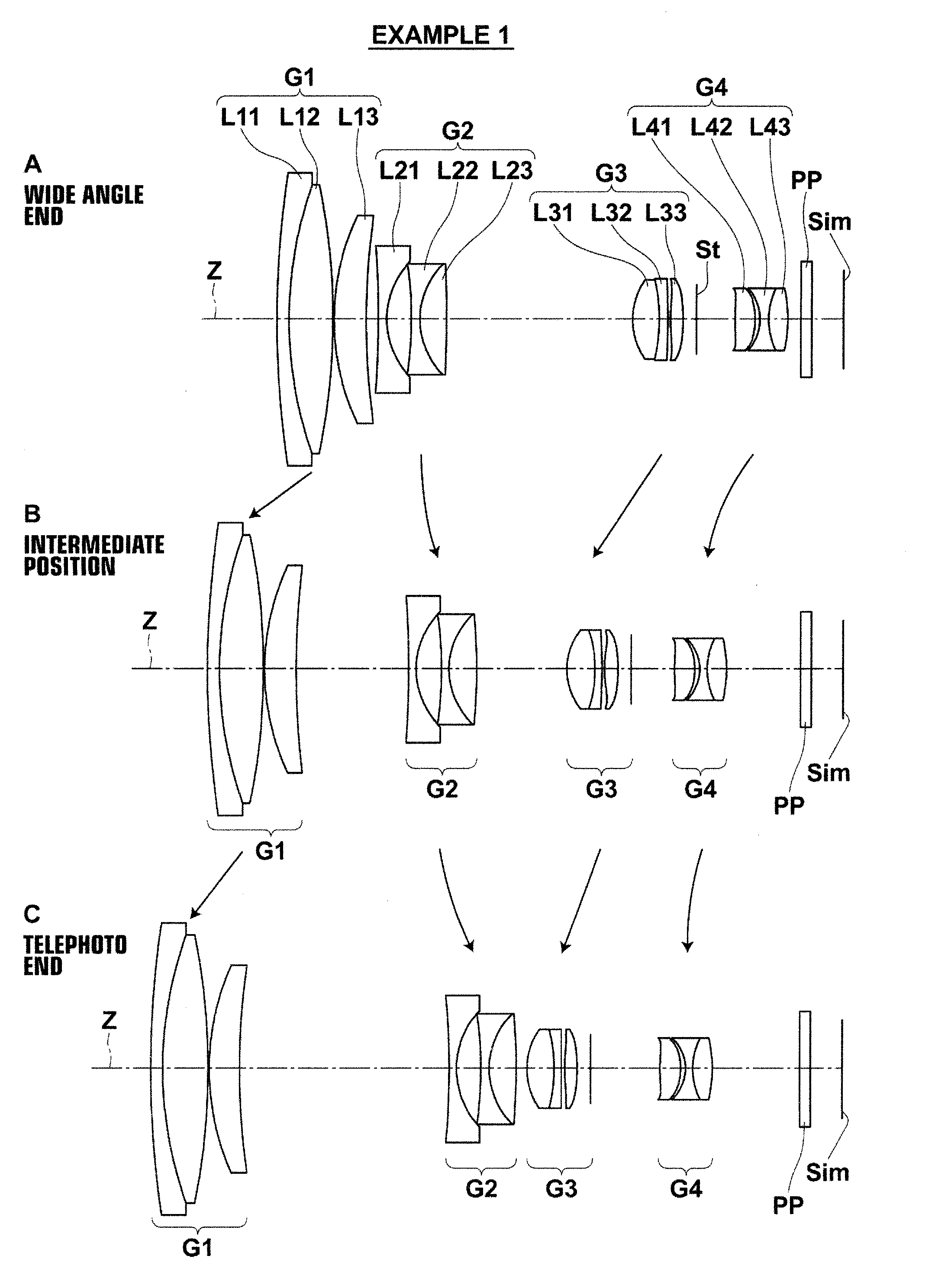 Zoom lens and imaging apparatus