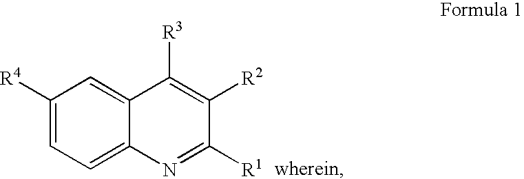 Quinoline derivatives, their preparation and pharmaceutical compositions comprising the same