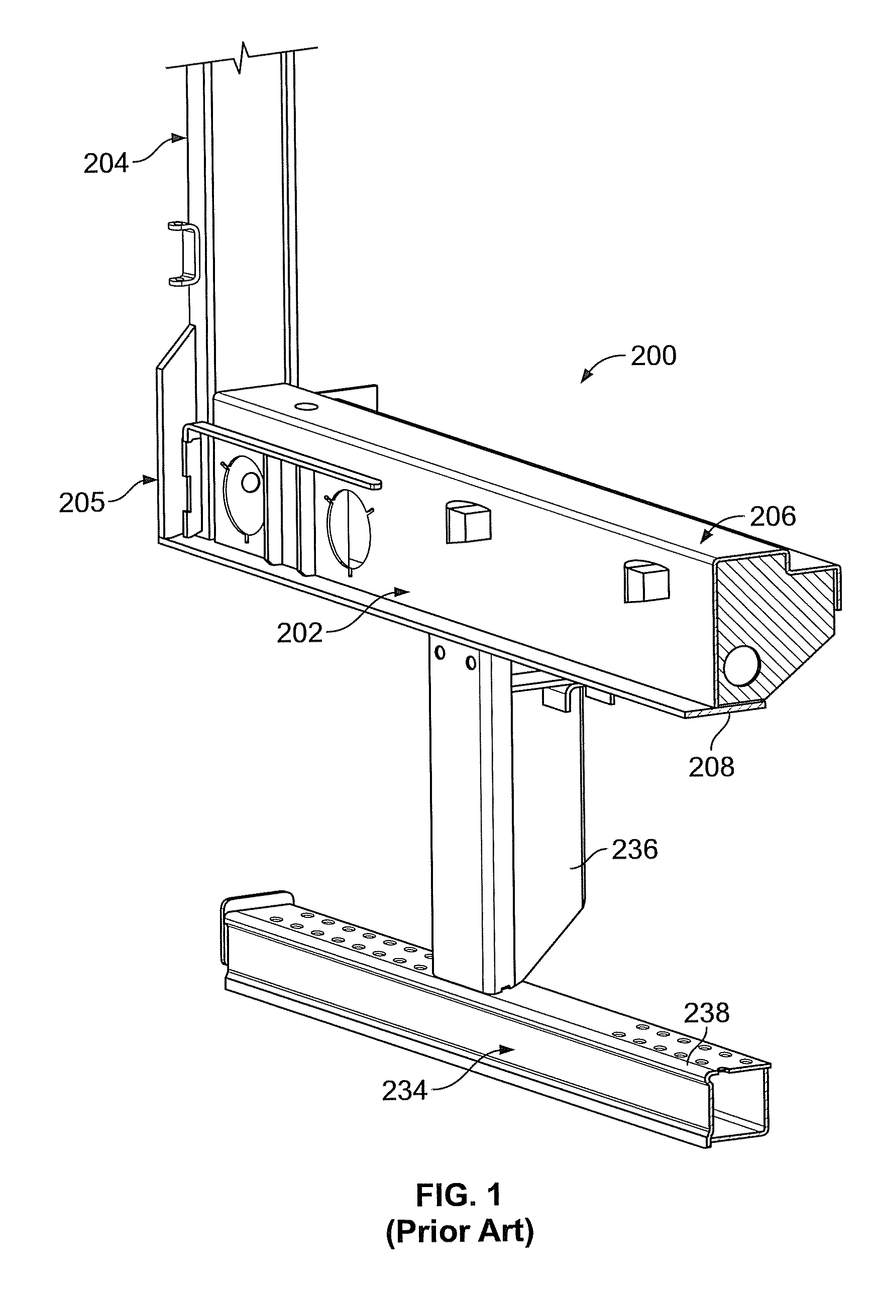 Trailer rear door frame with angled rear sill