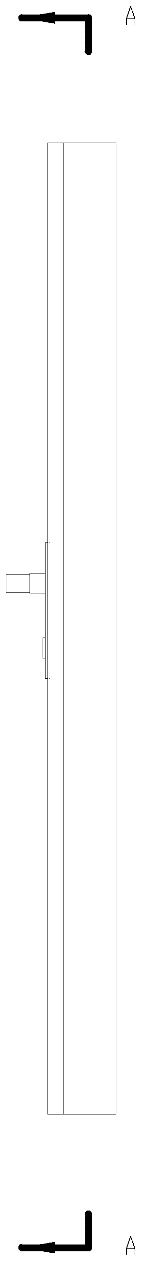 Indoor wooden door based on moisture removal and sterilization