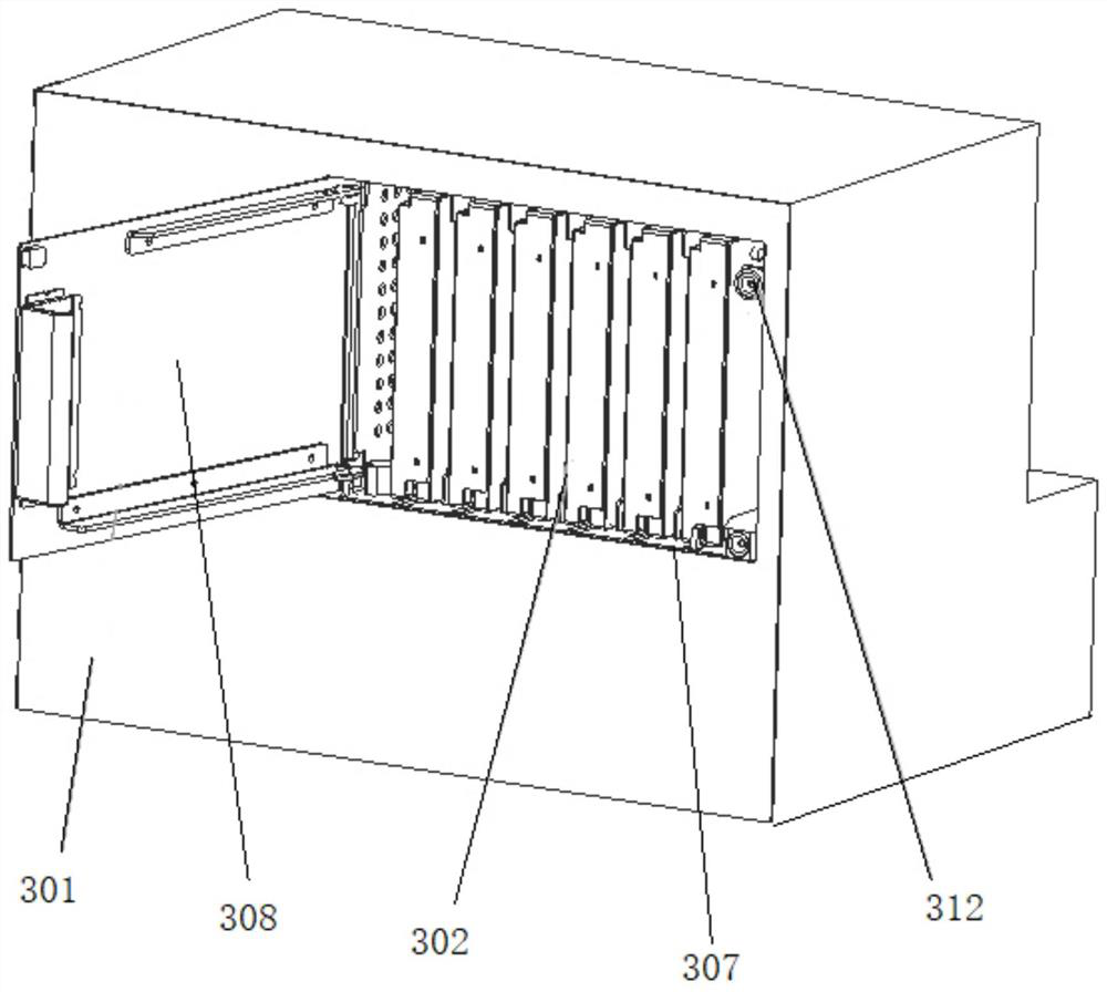 Reagent card storage device, reagent card feeding device and immunochromatographic analyzer