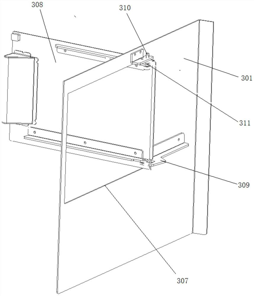 Reagent card storage device, reagent card feeding device and immunochromatographic analyzer