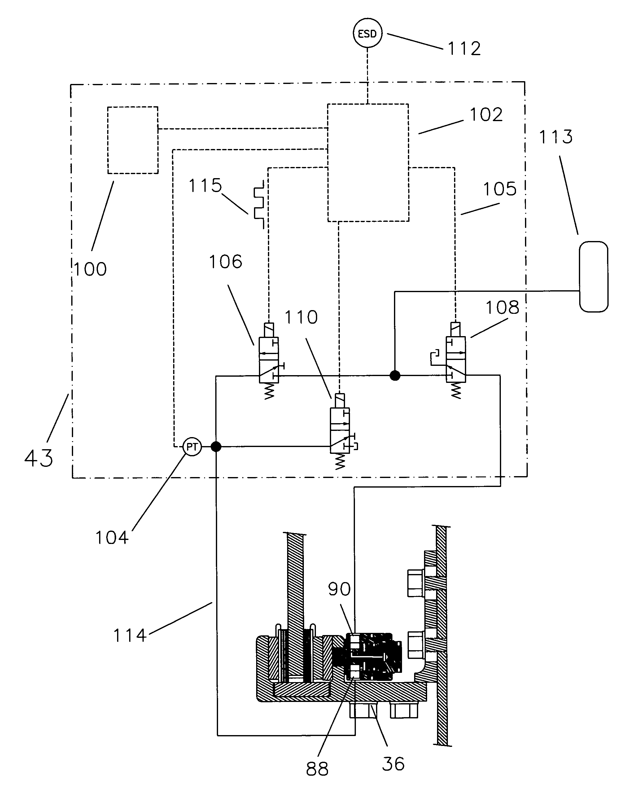 Method for automatic slip clutch tension on a reel