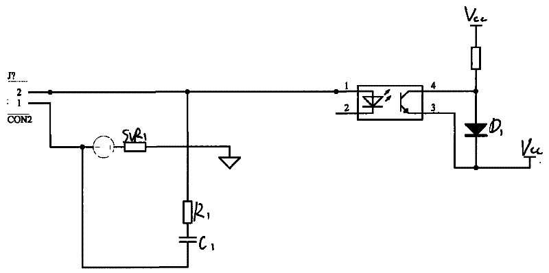 Remote machine room power supply controlling device