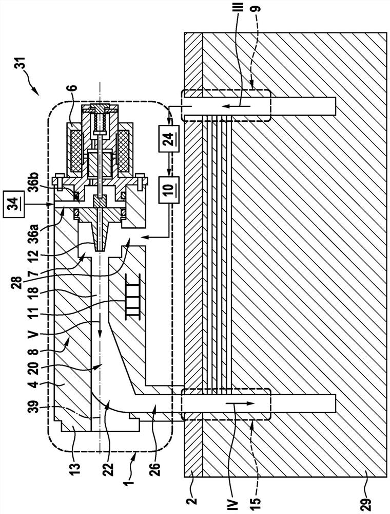 Conveyor unit for a fuel cell system for conveying and/or controlling a gaseous medium
