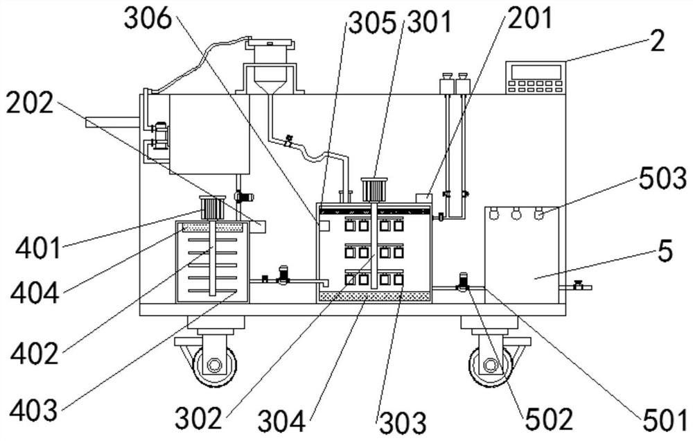 Rapid collection and treatment device for urine samples in clinical laboratory