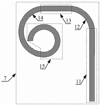 Track-shaped structure terahertz wave polarization beam splitter