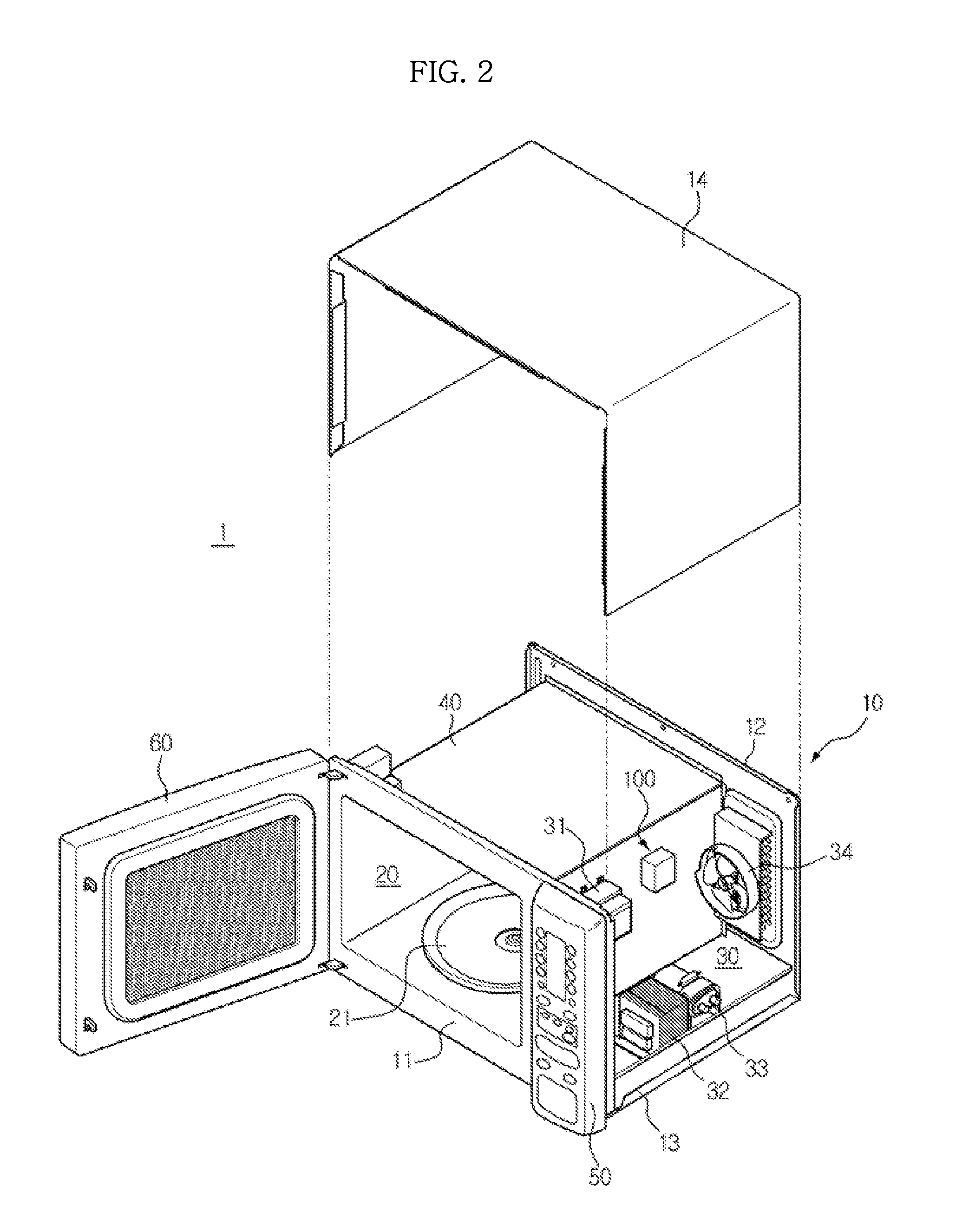 Infrared ray detecting apparatus and heating cooker having the same