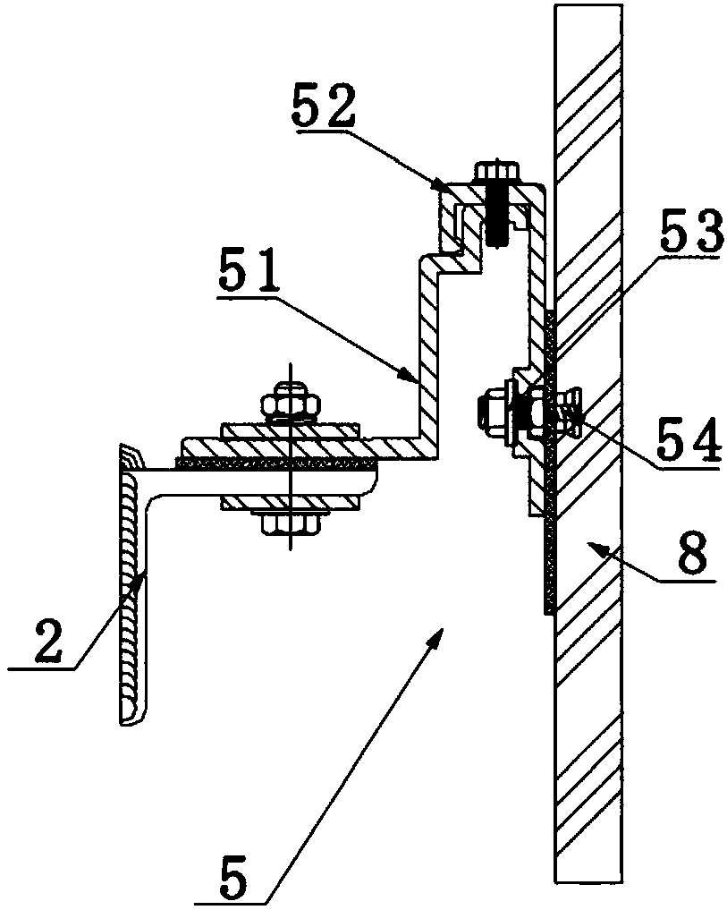 Installation system shared by ceramic plates and ceramic sheets