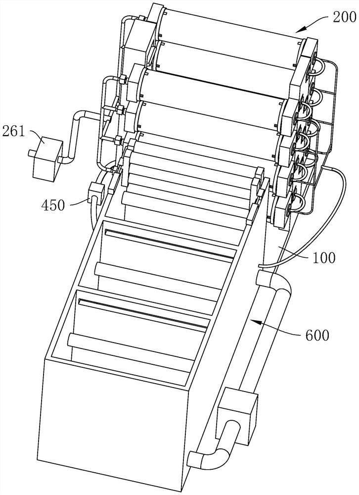 A drying device and drying process thereof