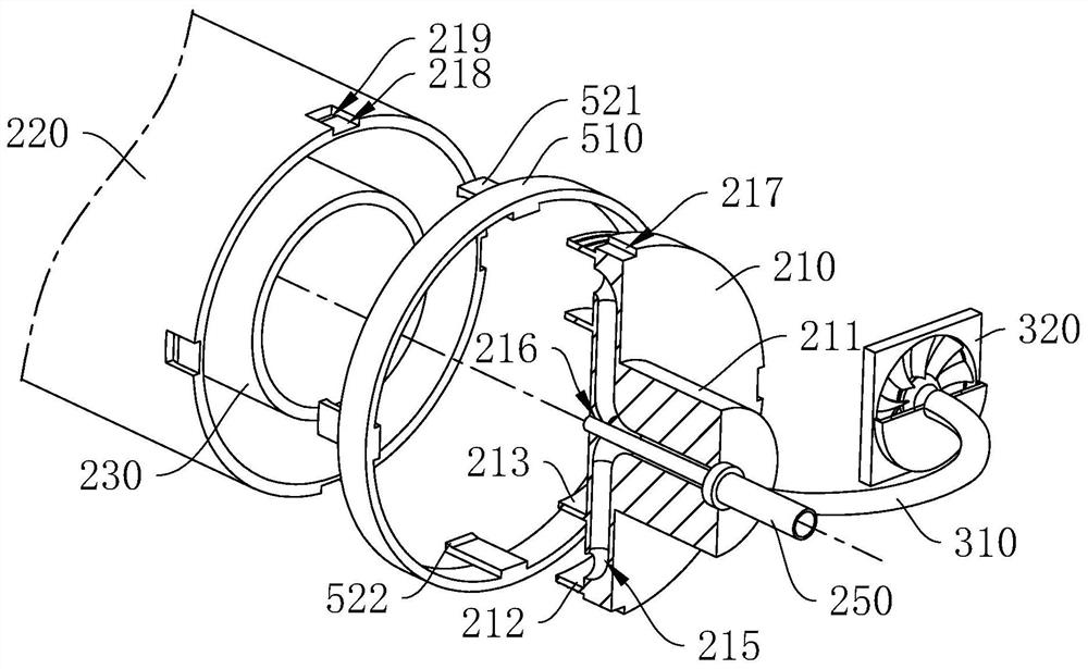 A drying device and drying process thereof