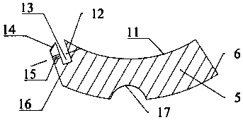 Multi-bushing lap-joint gas bearing with pre-tightening elastic foils and tilting bottom layer