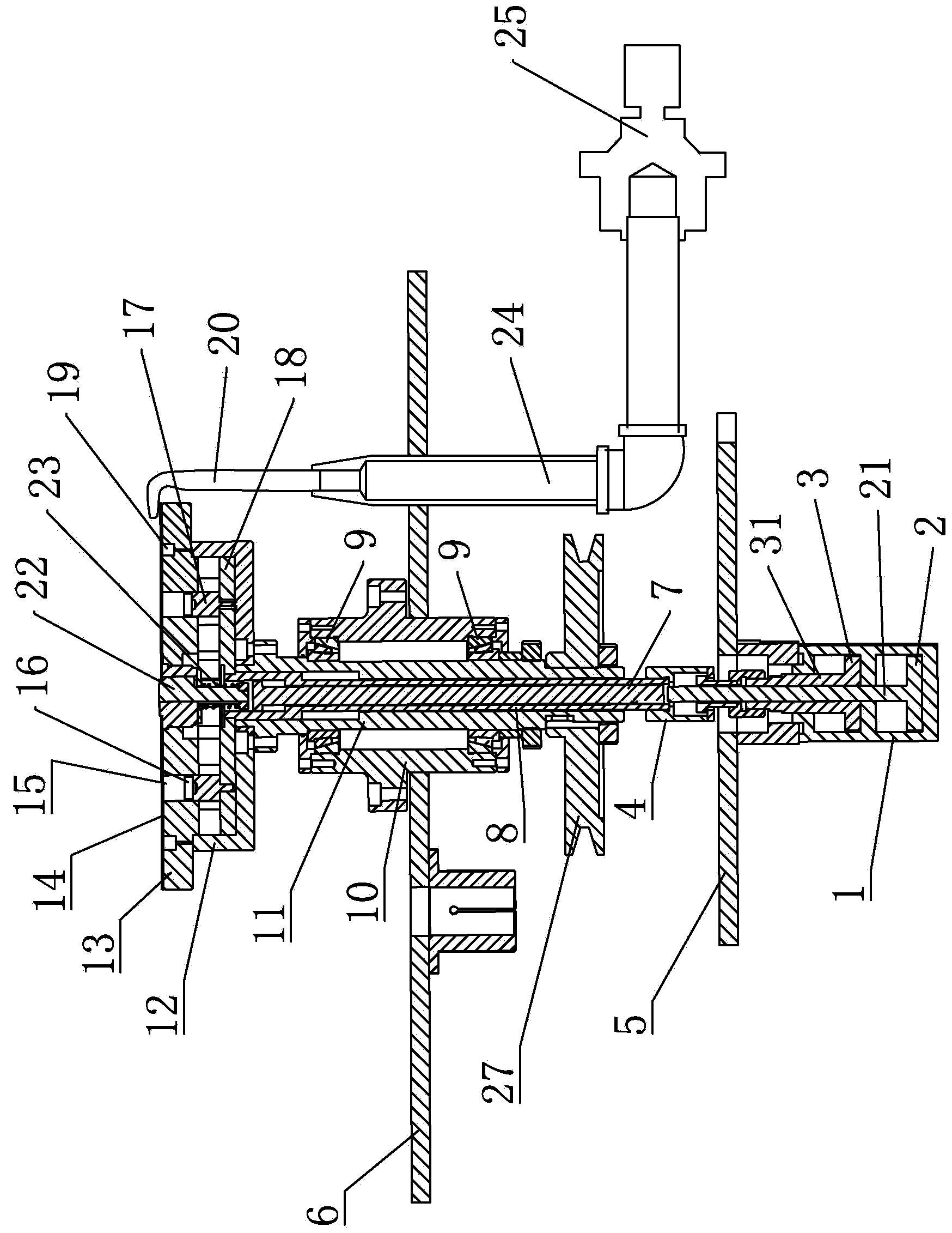 Quick disc surface polishing device for disc type workpieces and working method of quick disc surface polishing device