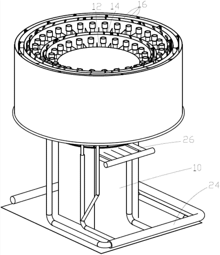 Easily-transported injected combustion apparatus