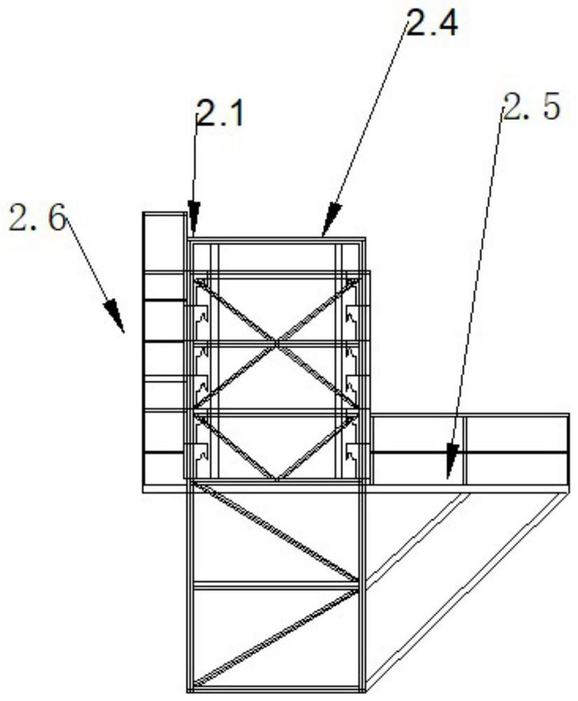 Self-installation and disassembly equipment for cement decompression cone formwork