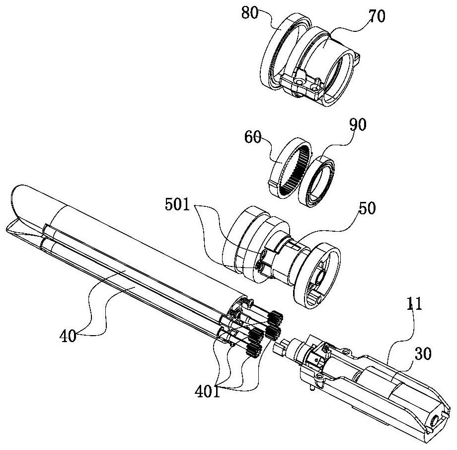 Hair curler with self-rotating structure