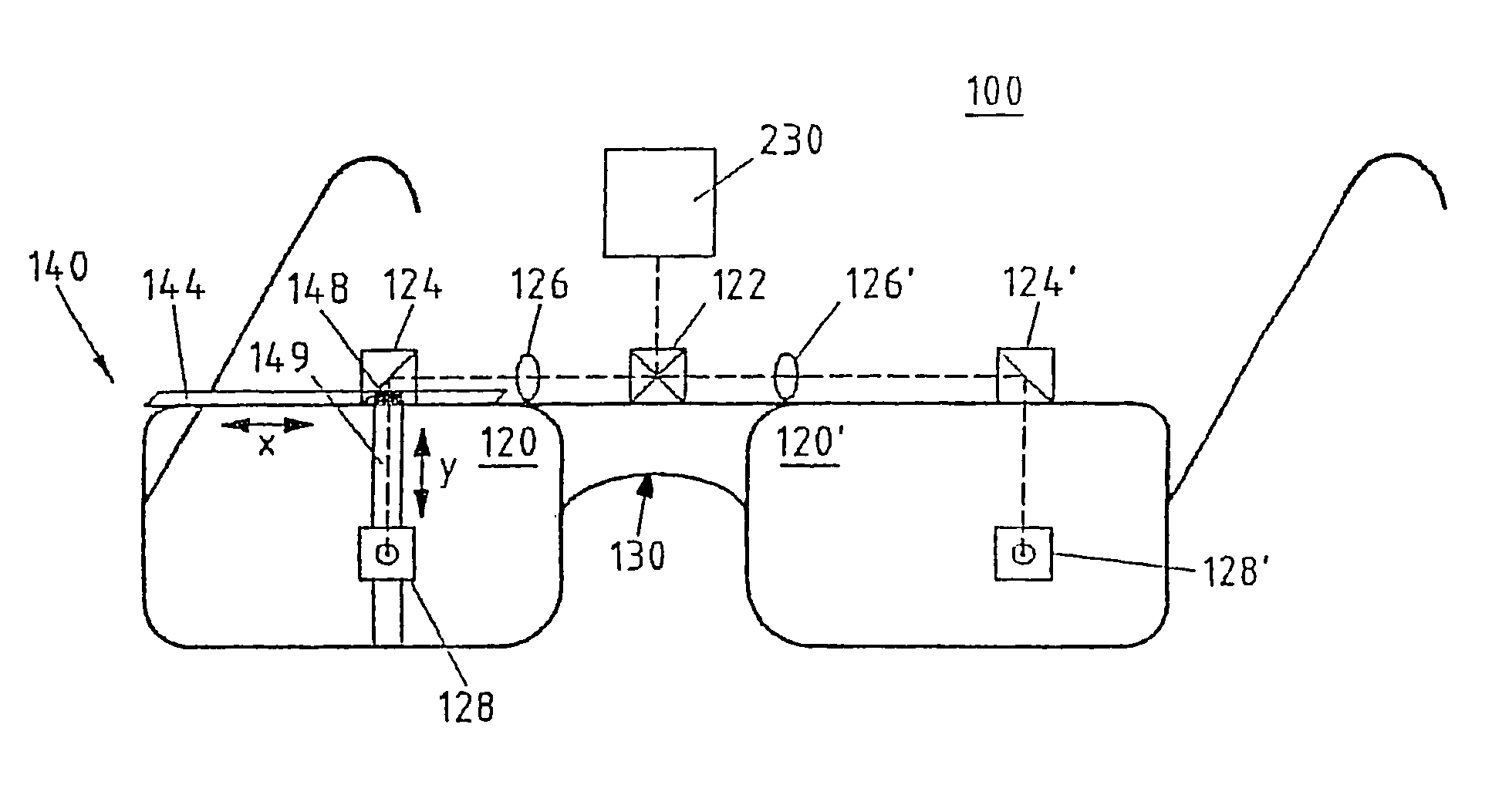 Head-mounted optical direct visualization system