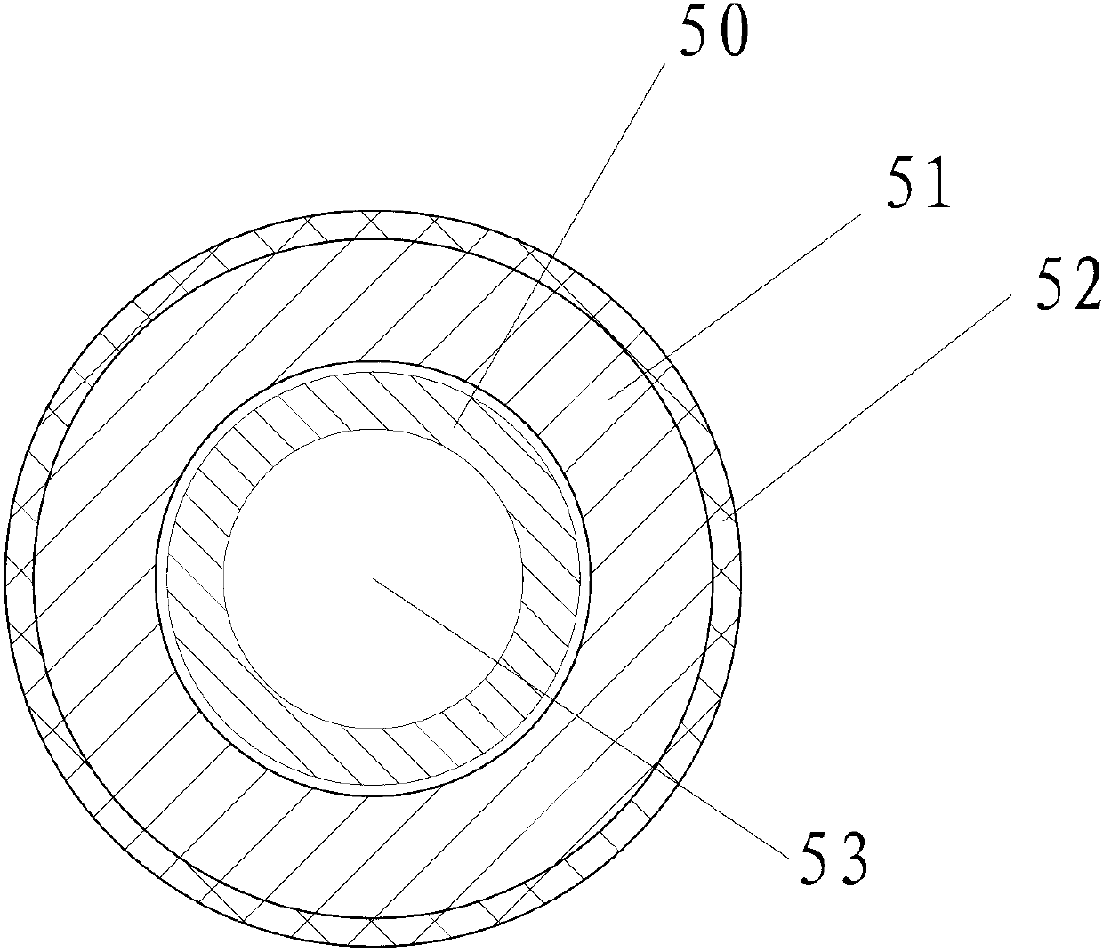 Water cooling electromagnetic heating device