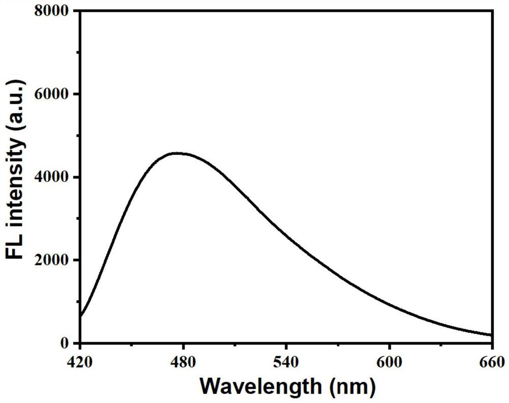 Preparation method of polyisoacrylamide sphere modified fluorescent silicon dot, prepared fluorescent silicon dot and application of fluorescent silicon dot