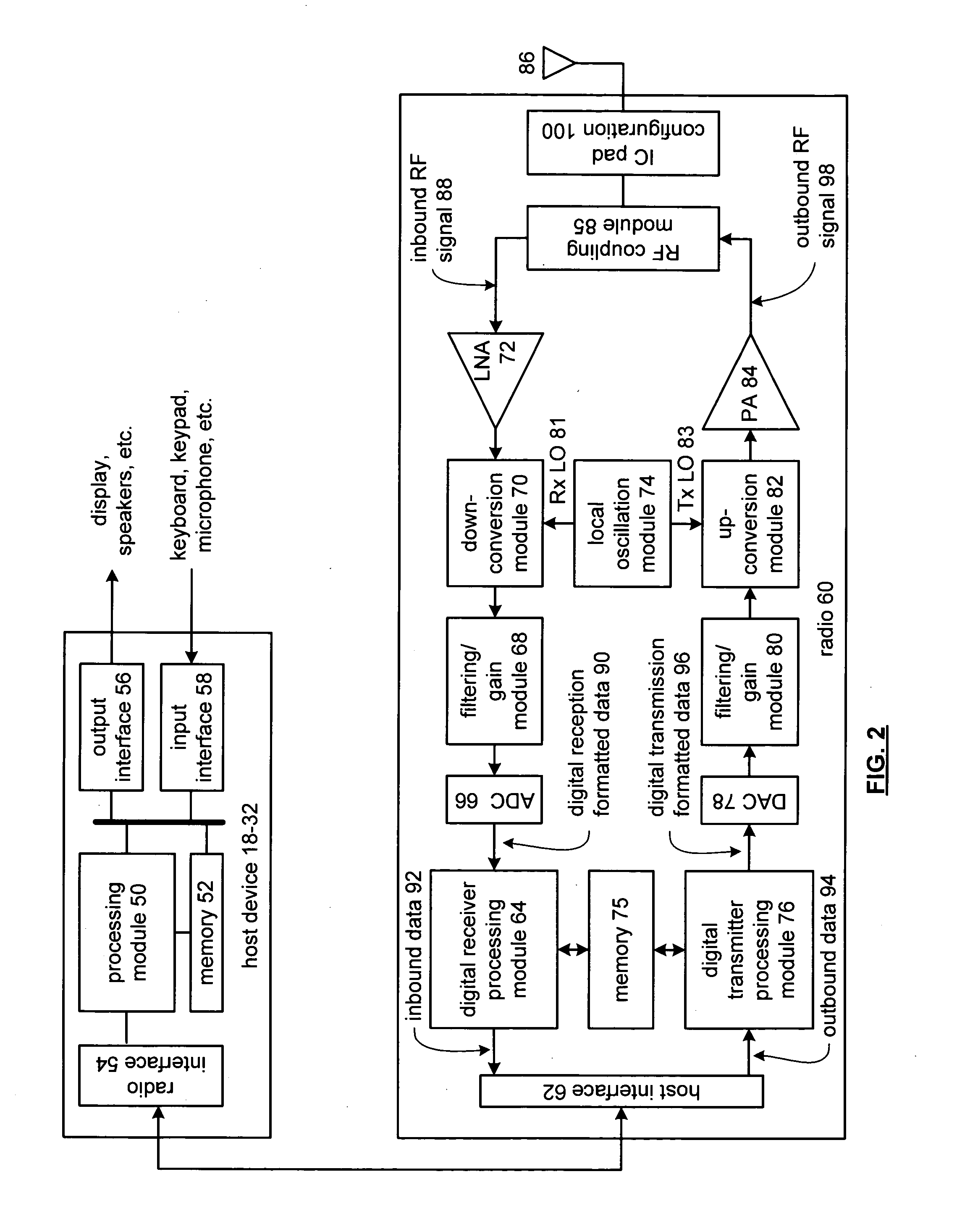 High frequency integrated circuit pad configuration including ESD protection circuitry