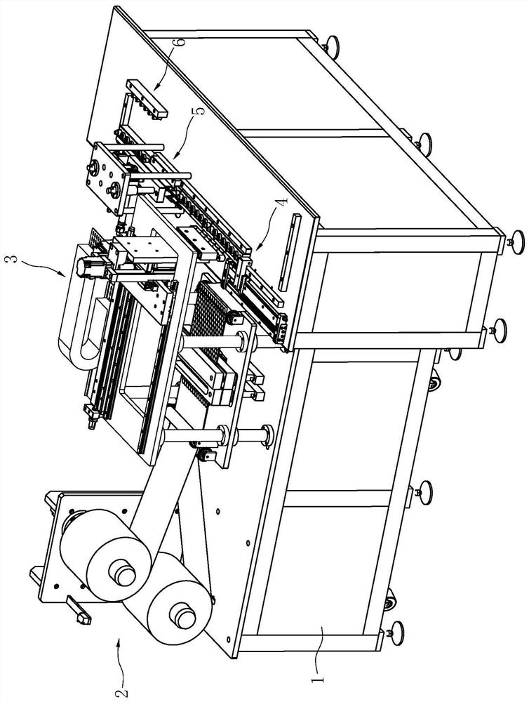 A filter automatic assembly device
