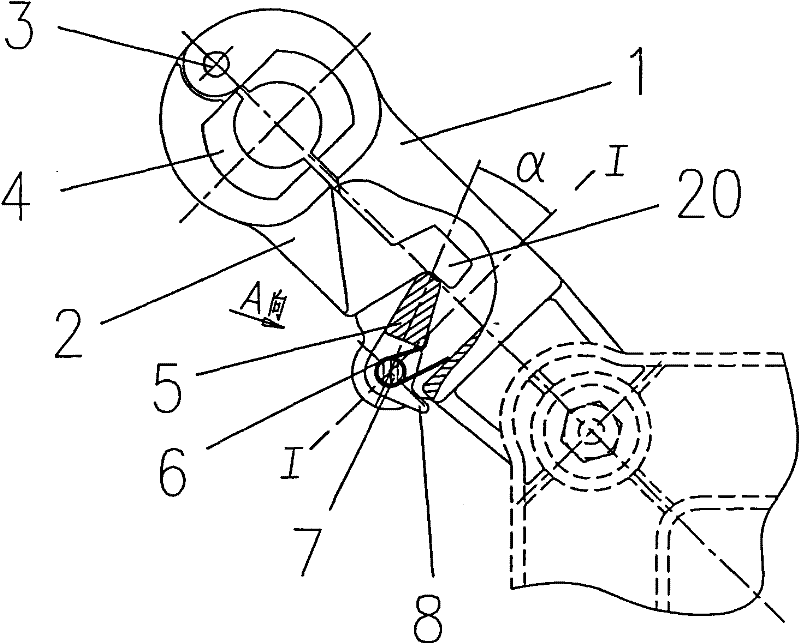 Rapid locking cable clamp