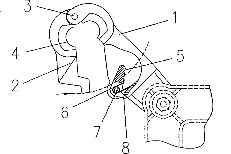 Rapid locking cable clamp