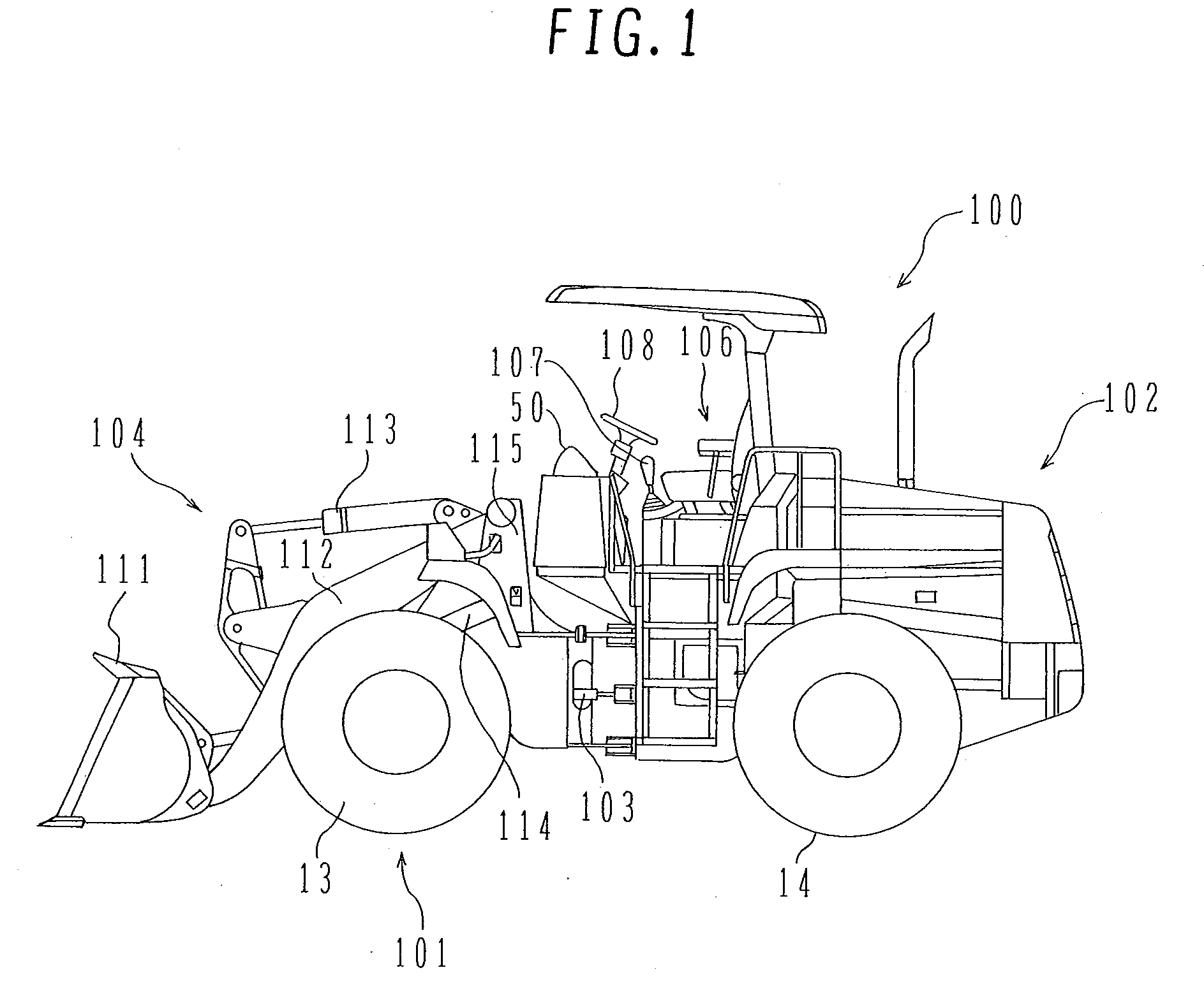 Gear shifting control device for work machine